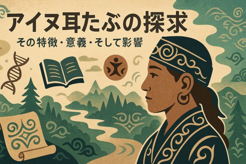アイヌの耳たぶの探求：その特徴、意義、そして影響