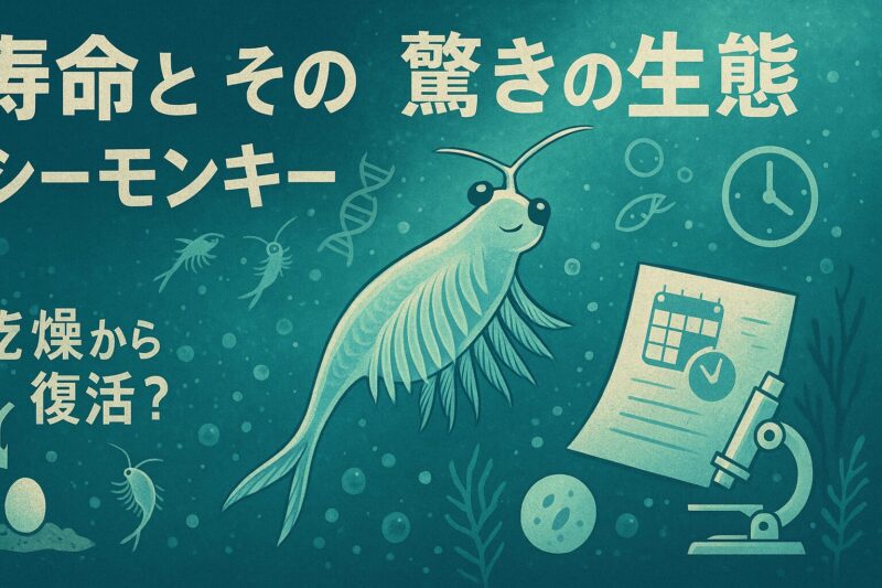 シーモンキーの寿命とその驚きの生態