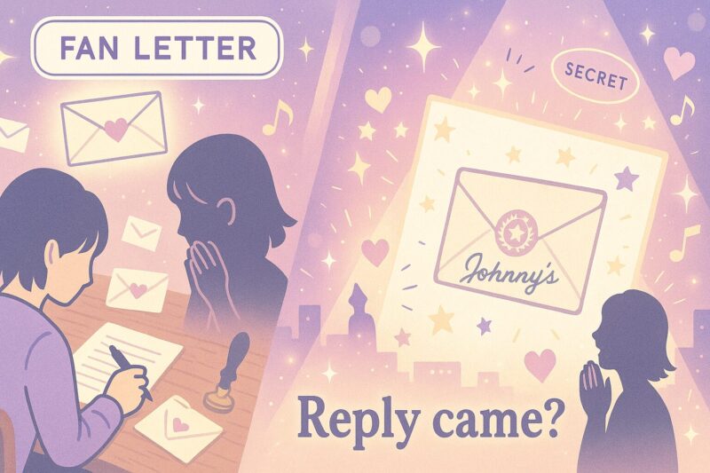 ジャニーズへのファンレター：返事が来た秘訣とは？