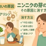 ニンニクの芽の匂い：その原因と消す方法