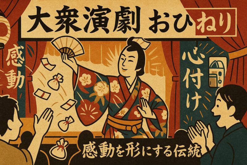 大衆演劇とおひねり：感動を形にする伝統