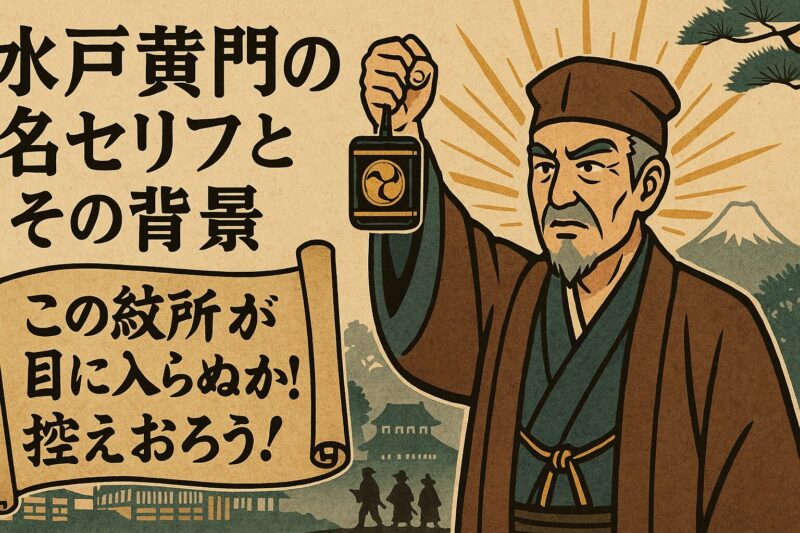 水戸黄門の名セリフとその背景