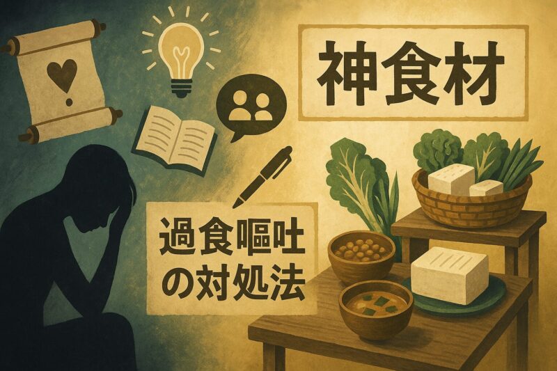 「過食嘔吐 神食材」の対処法と知恵袋
