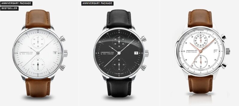 アバウトヴィンテージ　中島健人 × 1844 CHRONOGRAPH STEELBLACK